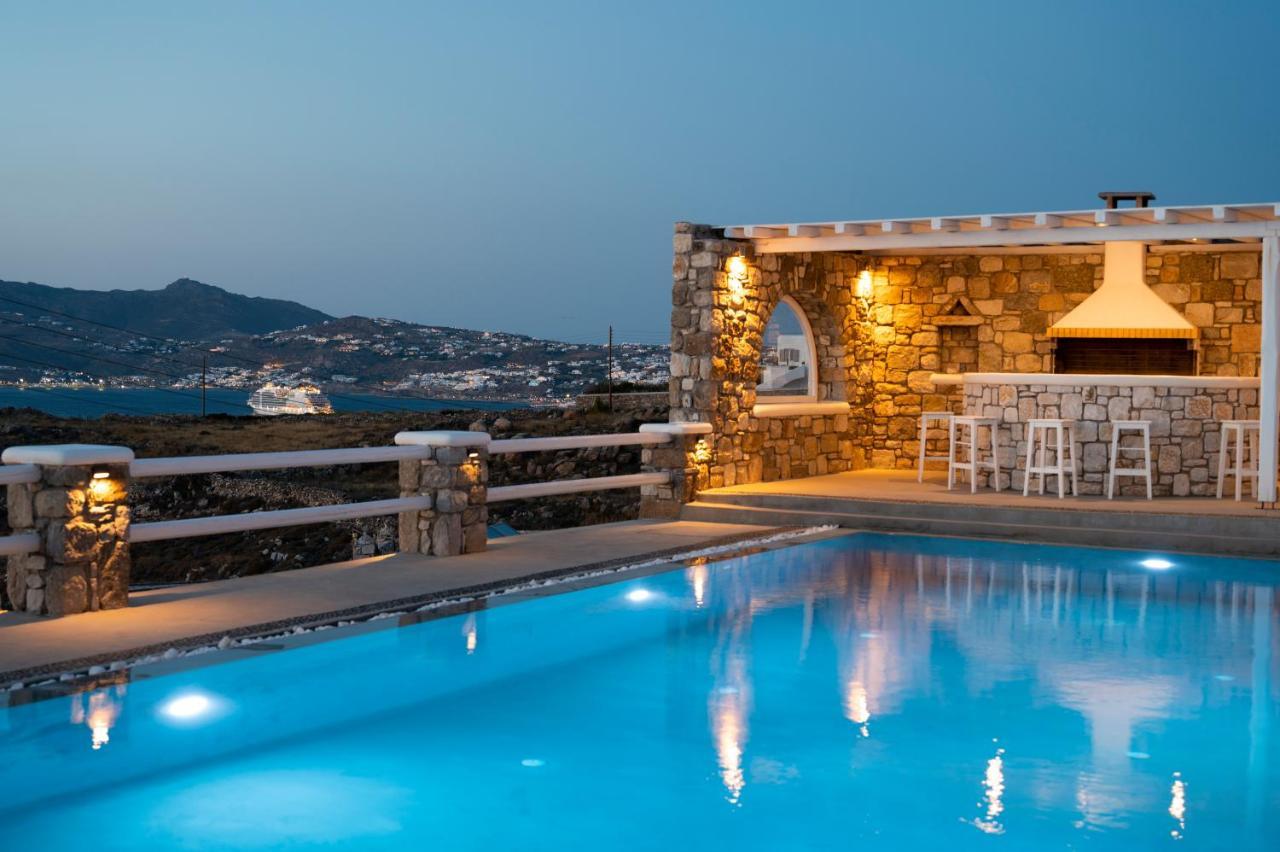 Villa Orion Mykonos - Blue Views Mykonos Villas Mykonos Town Экстерьер фото