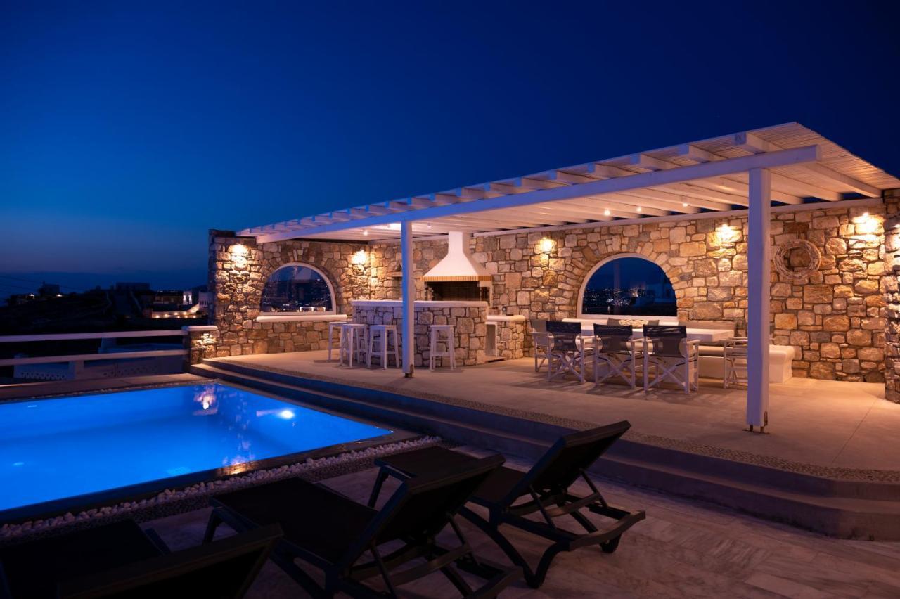 Villa Orion Mykonos - Blue Views Mykonos Villas Mykonos Town Экстерьер фото