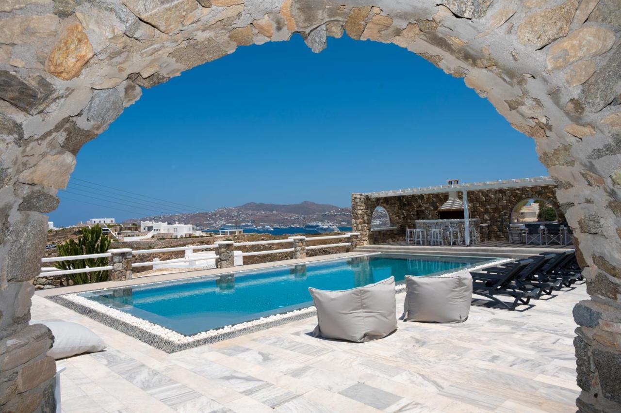 Villa Orion Mykonos - Blue Views Mykonos Villas Mykonos Town Экстерьер фото