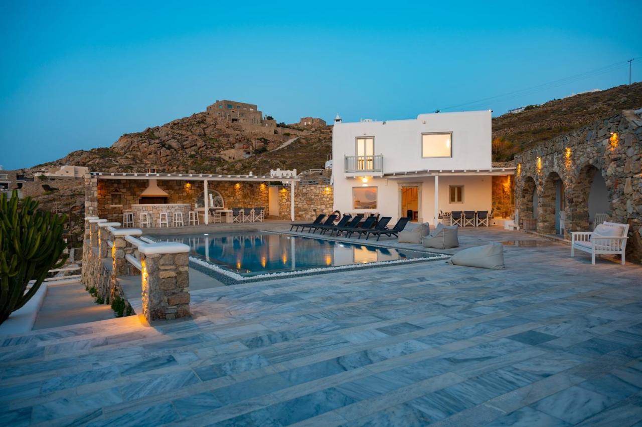 Villa Orion Mykonos - Blue Views Mykonos Villas Mykonos Town Экстерьер фото
